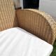Rattan/wicker bench