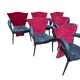 6 Scarabas chairs model André T designed by Bofek Sipek