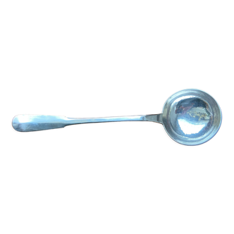 Old solid silver ladle