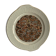 Plat à gâteaux en faïence motif cachemire vintage