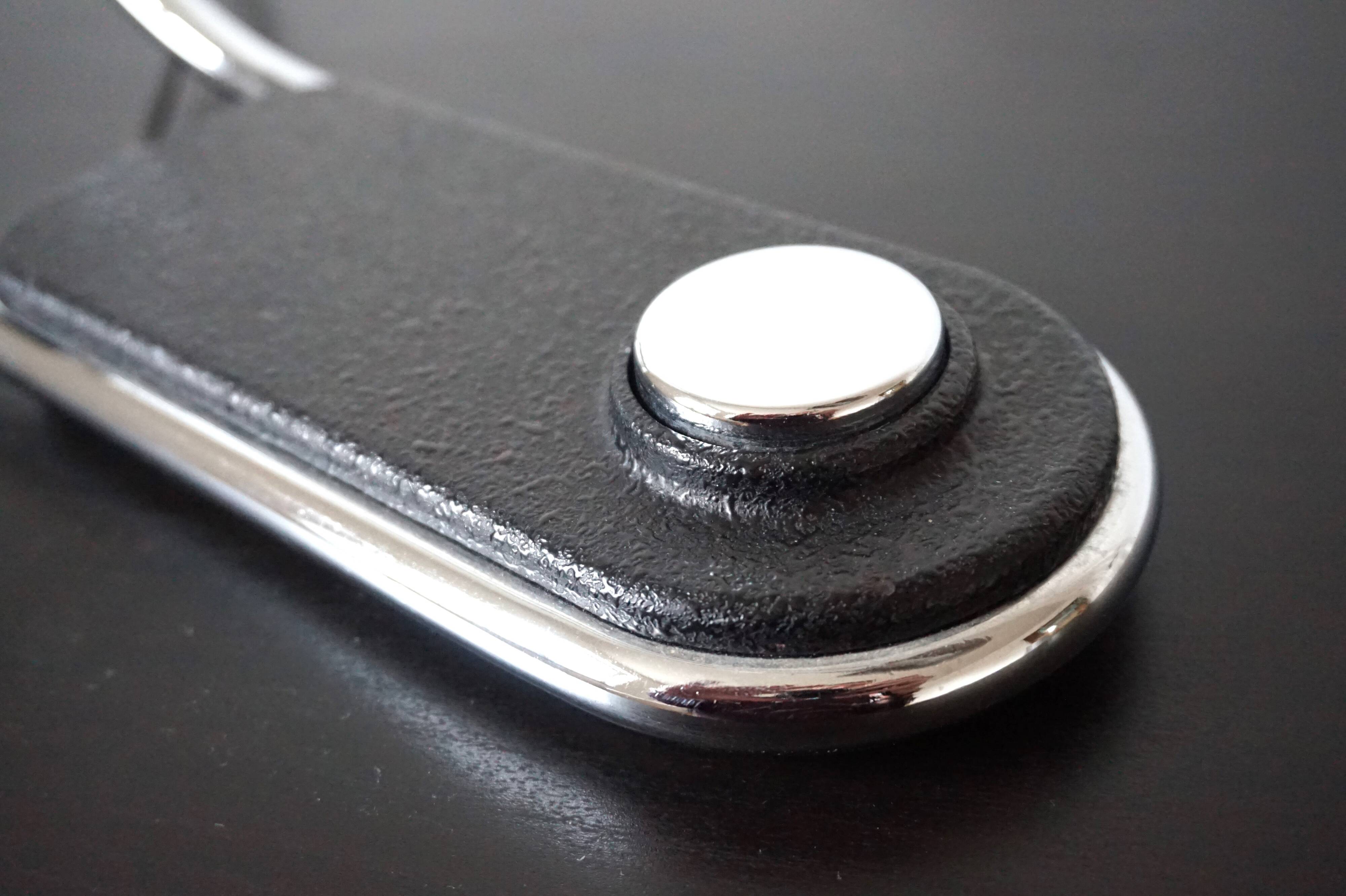 Hillebrand chrome table lamp by Egon Hillebrand