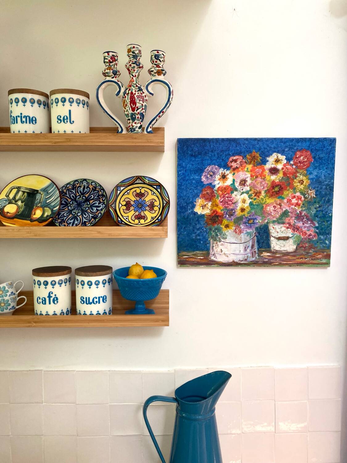 Vintage oil on canvas