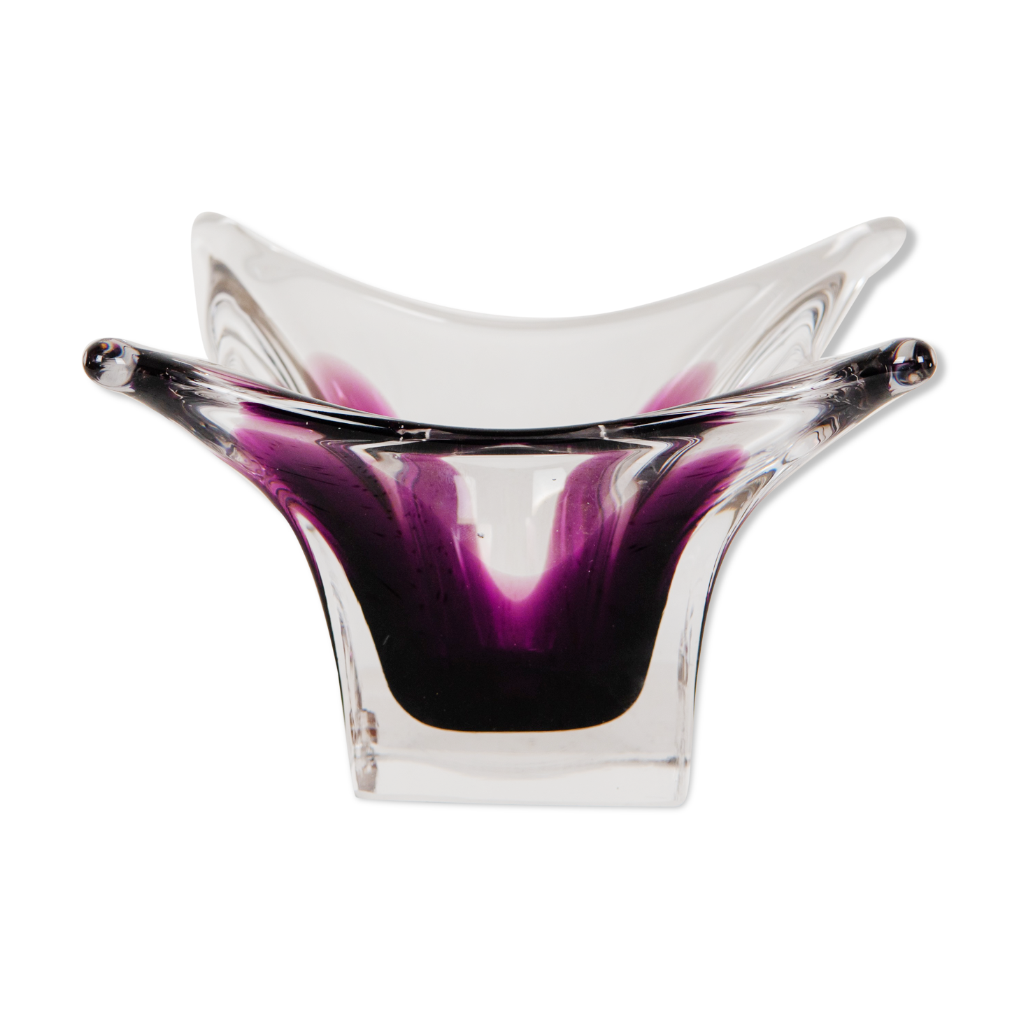 Bol vintage Murano « Sommerso » des années 1970