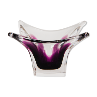 1970s Vintage Murano "Sommerso"  Bowl