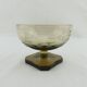 11 Art Deco smoked glass champagne glasses