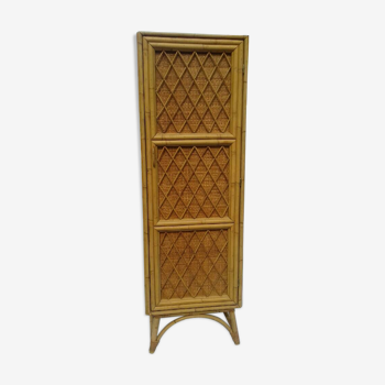 Wardrobe clear rattan