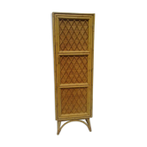 Armoire en rotin clair