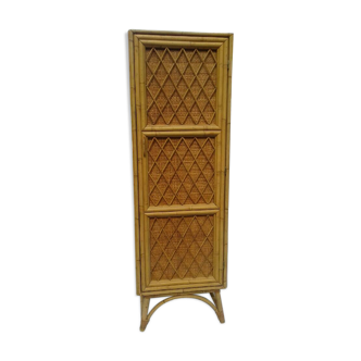 Wardrobe clear rattan