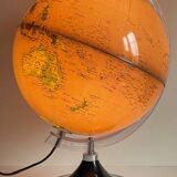 Illuminated terrestrial globe made in italy