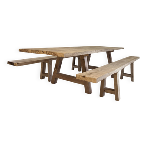 Table fermière chêne