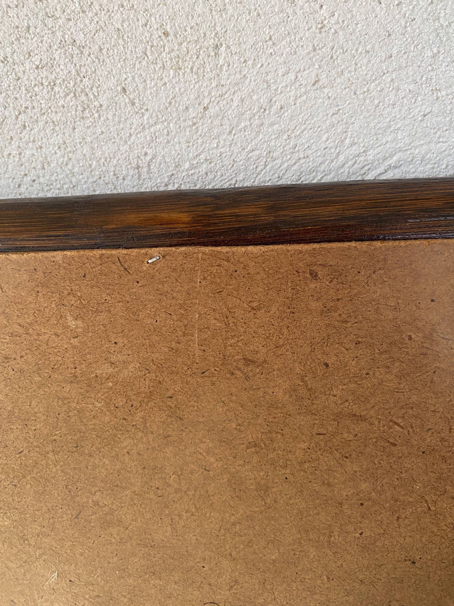Miroir bois 37x60 cm, années 80