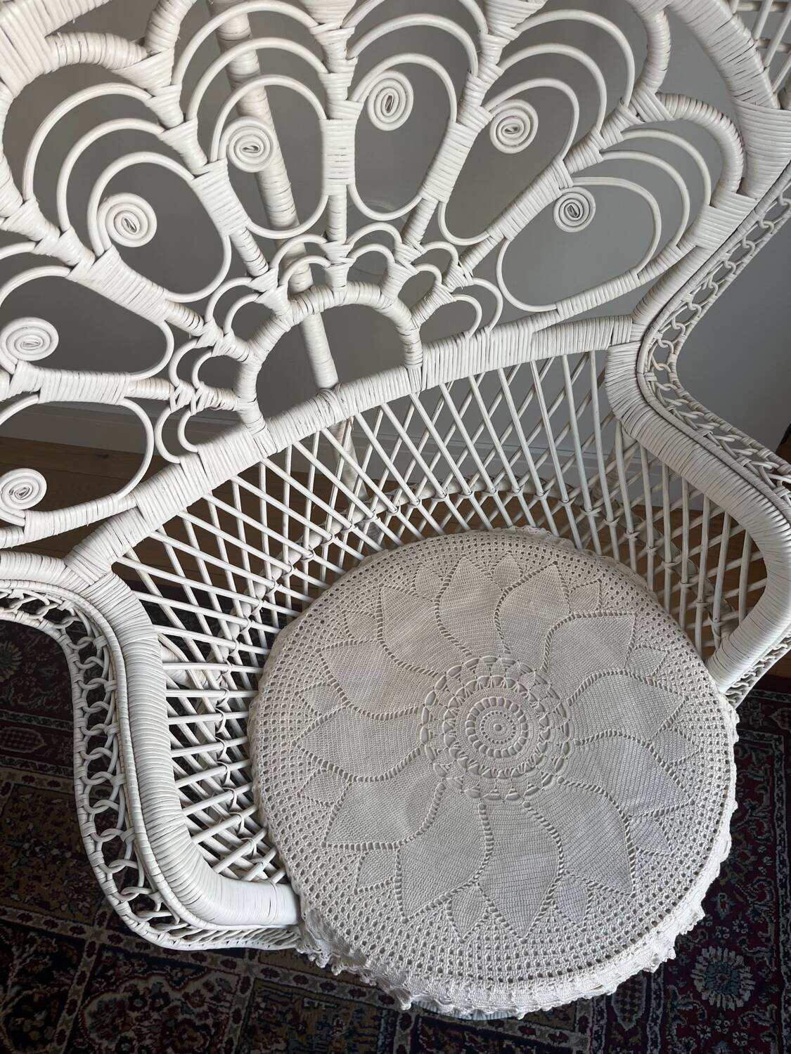 Fauteuil Emmanuelle Blanc