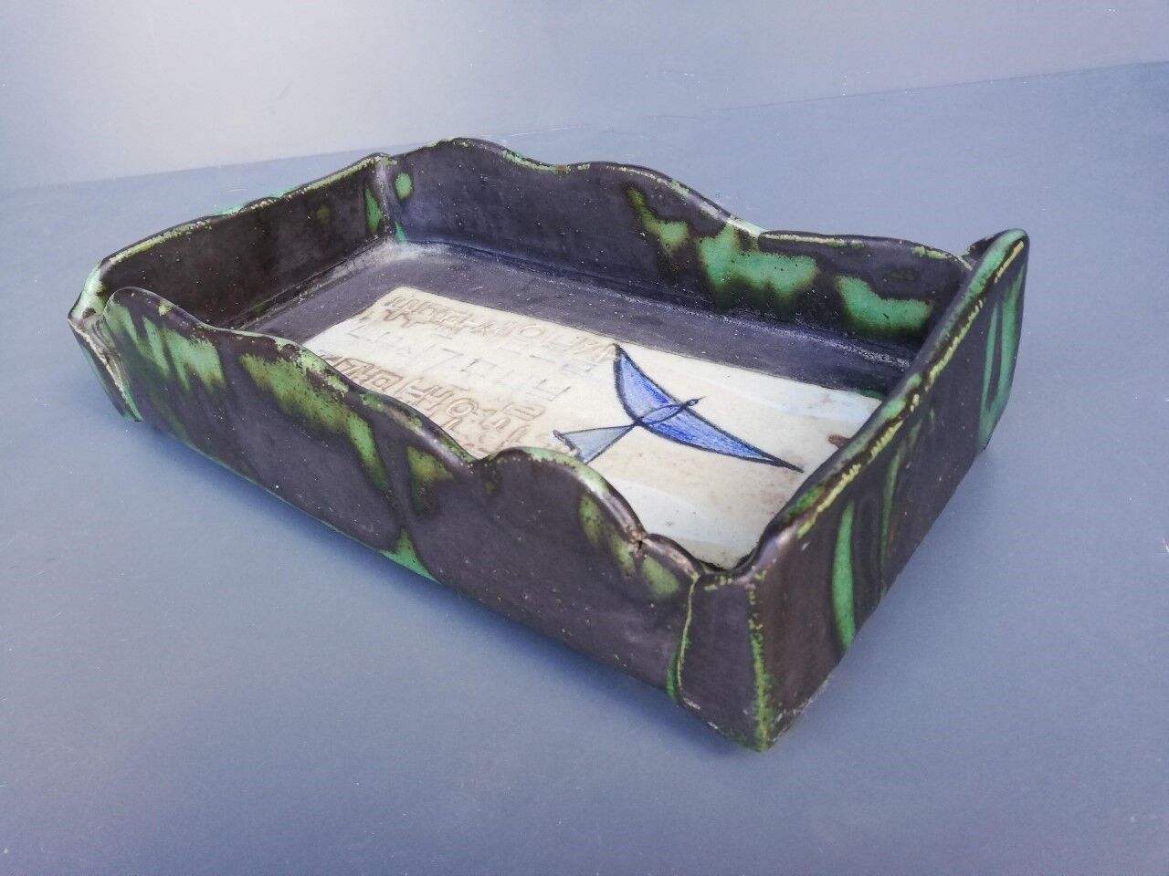 Vintage ceramic dish