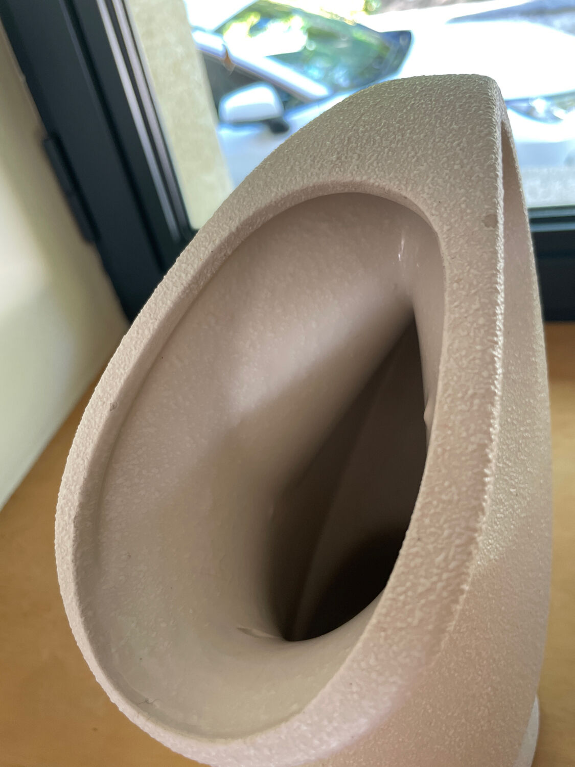 White ceramic pitcher