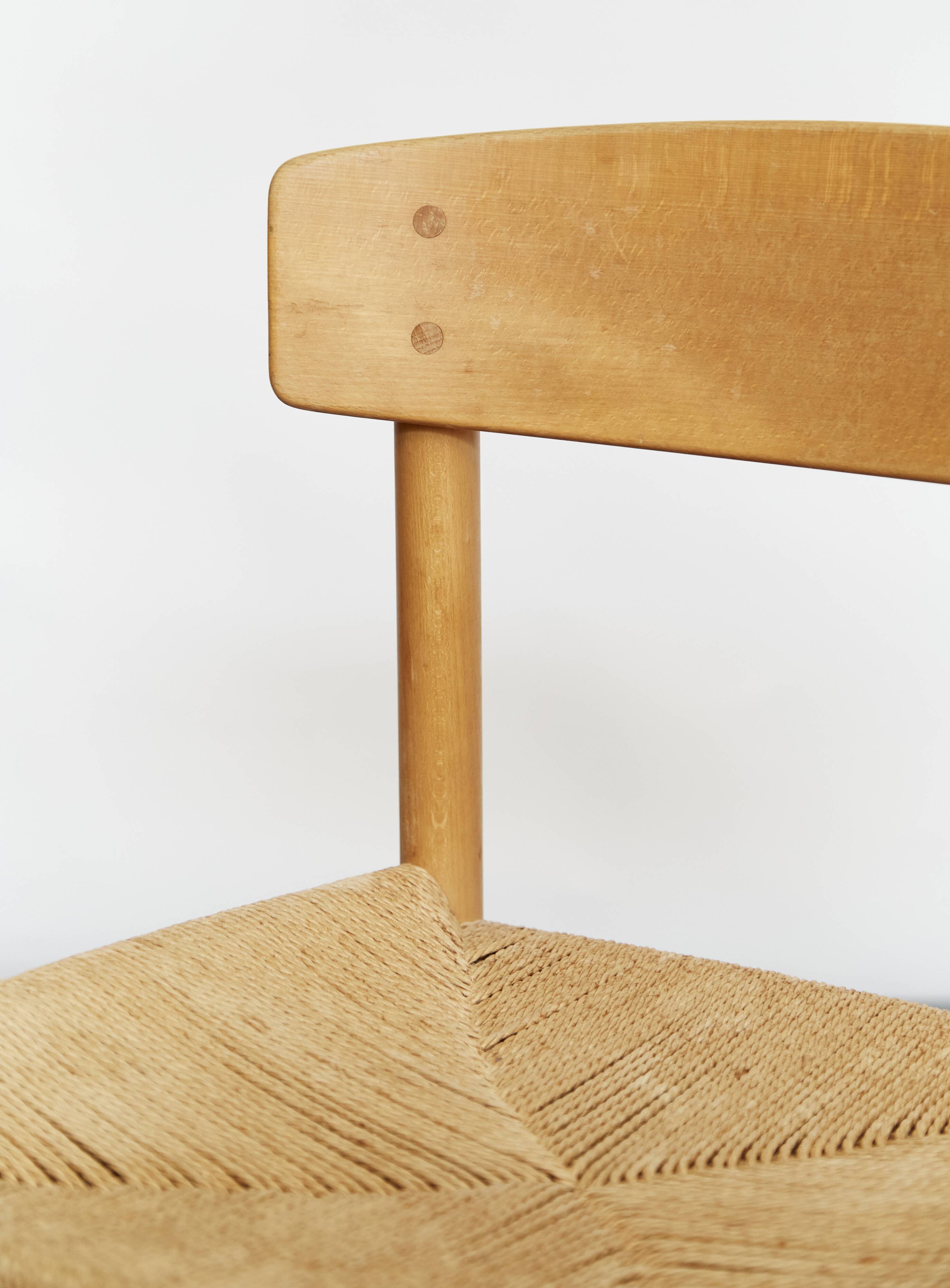 Børge Mogensen J 39 "Shaker Chair" for FDB Møbler, 1947 I Set of Four