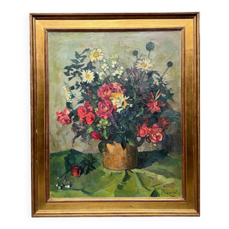 Leo Pringels (1901-1992) “Still Life with Flowers”.