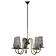 Mid-Century Brass Chandelier, 1970s, Czechoslovakia