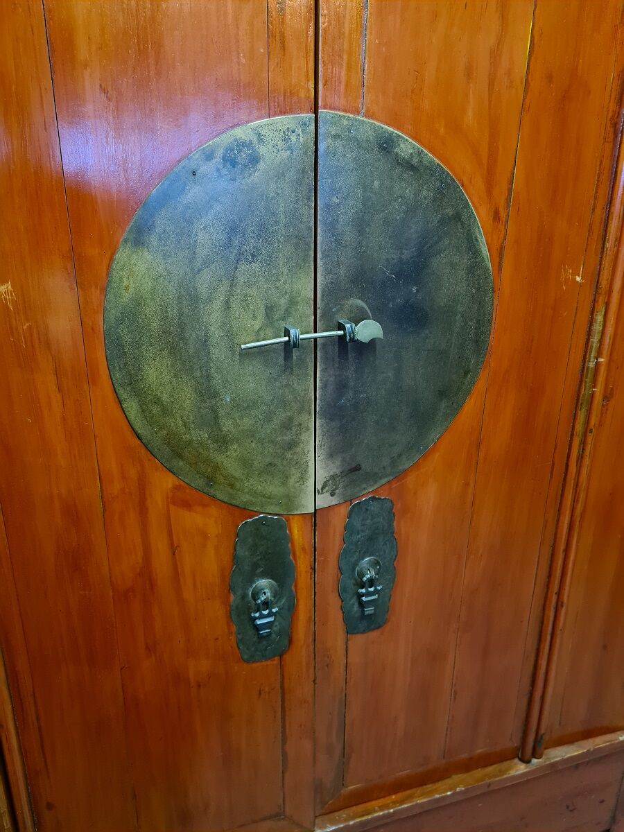 Antique Chinese Bridal Cabinet circa 1920.