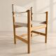 Chair and bench by Børge Mogensen for Fredericia