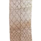 Talsint Beige Moroccan Rug - 350 x 158 cm