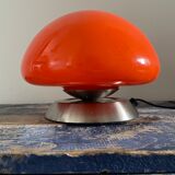 Orange mushroom lamp tactile