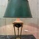 Lampe en bronze Empire en Athénienne