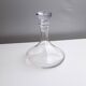 Glass decanter with stopper