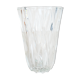 Vase en verre à facettes
