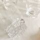 13 verres à vin blanc en cristal, années 1950