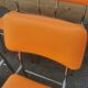 Tubmenager orange vintage chairs