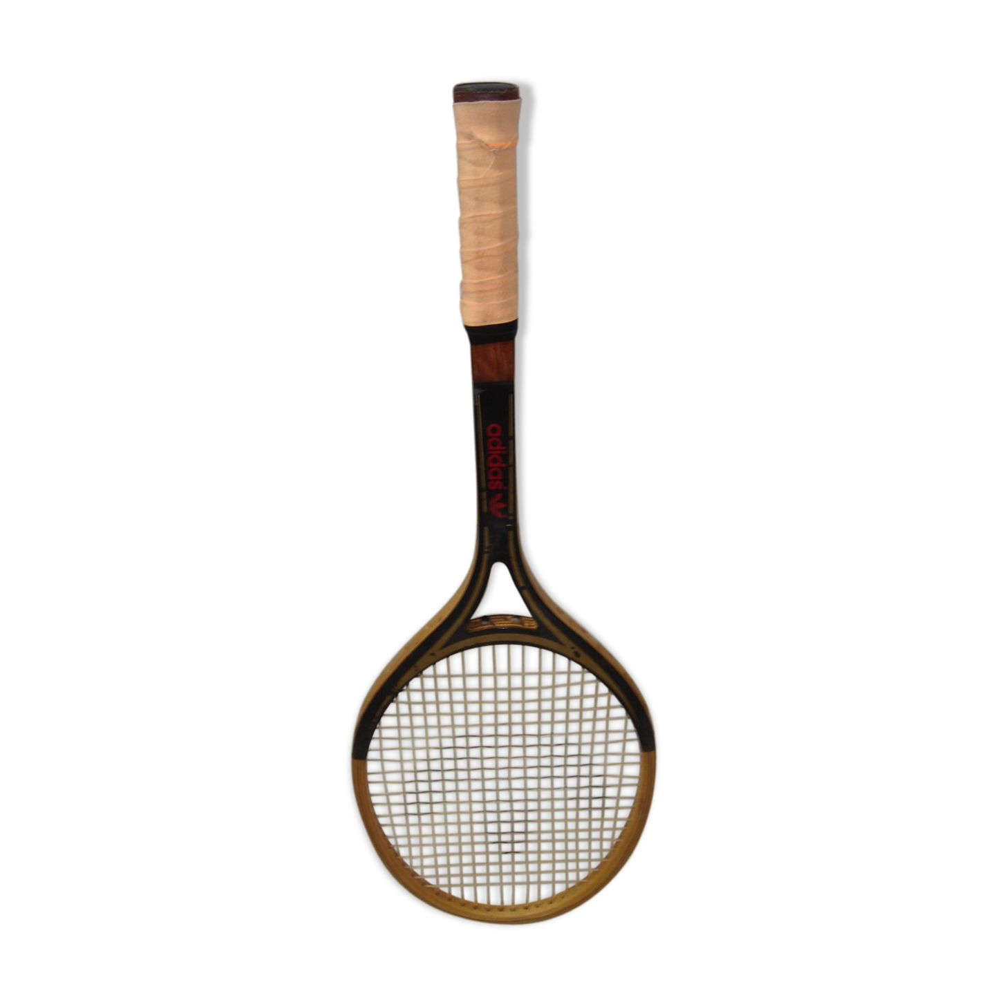 vintage tennis racket Adidas, 1970