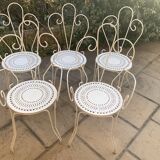 Living room wrought iron garden