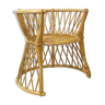 Rattan children's chair from the 1960s to 1970