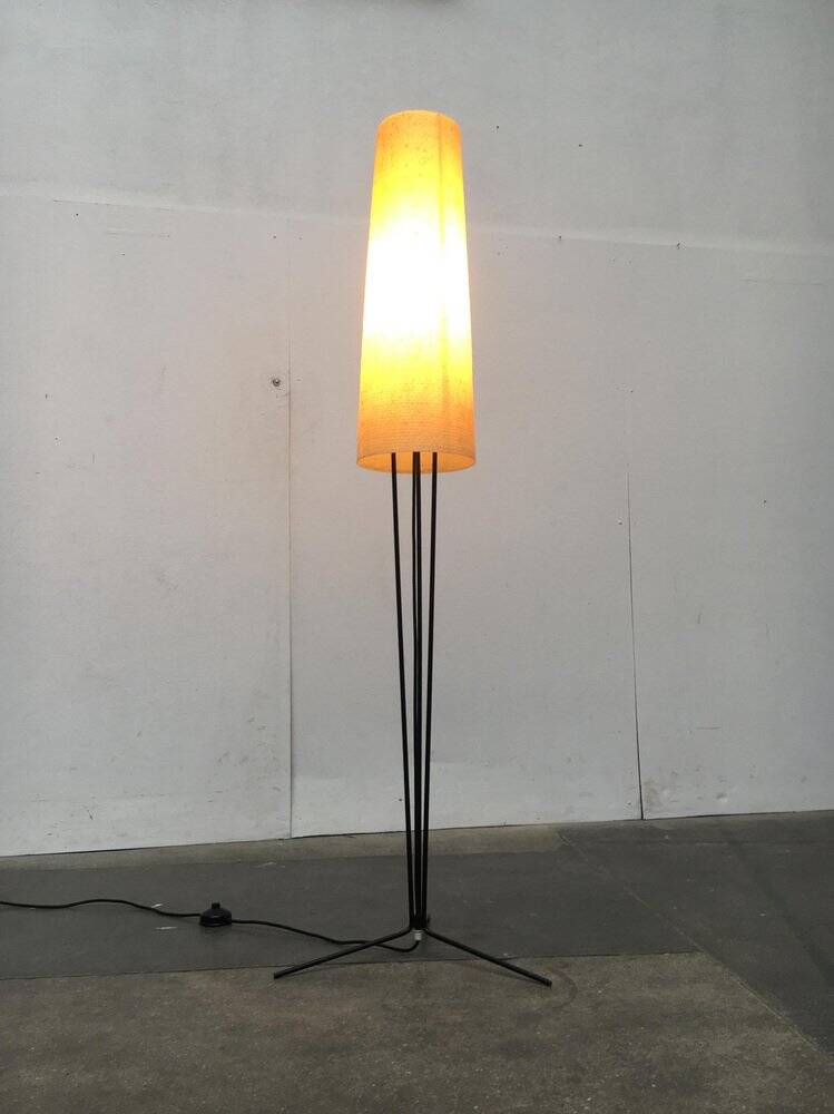 Minimalist floor lamp from Hesse Leuchten, mid-century, 1960s.
