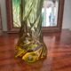 Old two-tone Murano glass vase 1960