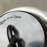 Bulb lamp, bulb on a stand or German suspension in mid-century space style by Ingo Maurer for M Design, 1960s.