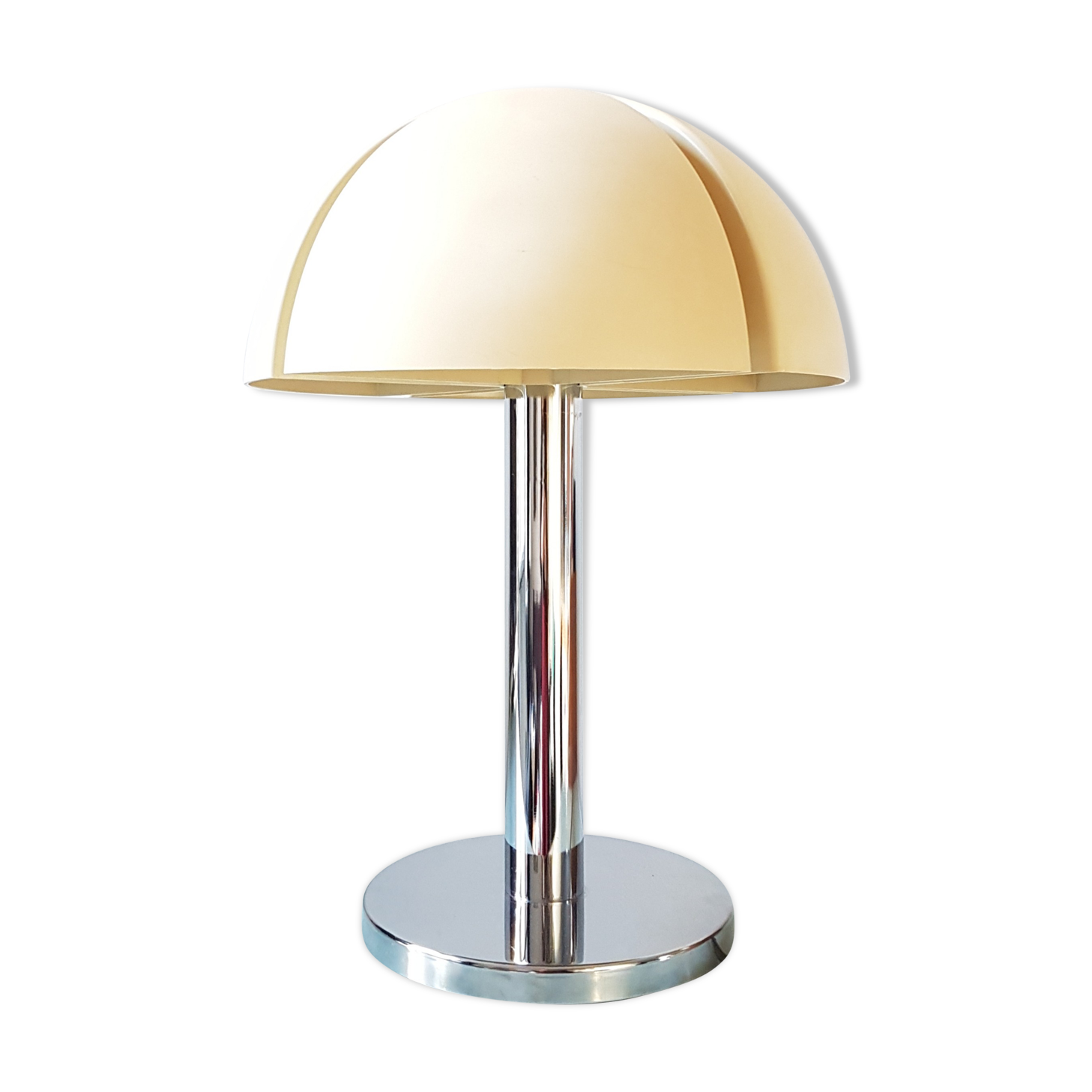 Vintage large Raak mushroom desk lamp 'Octavo'  Space Age, 1970s