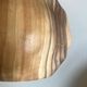 Ceramic vase mid century Grandjean in Vallauris faux bois 1960