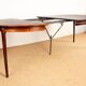 Danish extendable dining table in rosewood by Kai Lyngfeldt Larsen.