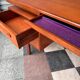 Gplan teak dressing table / desk / console