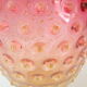 Vintage vase bubble glass 1960