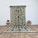 Vintage Berber abstract rug 375 X 132 CM