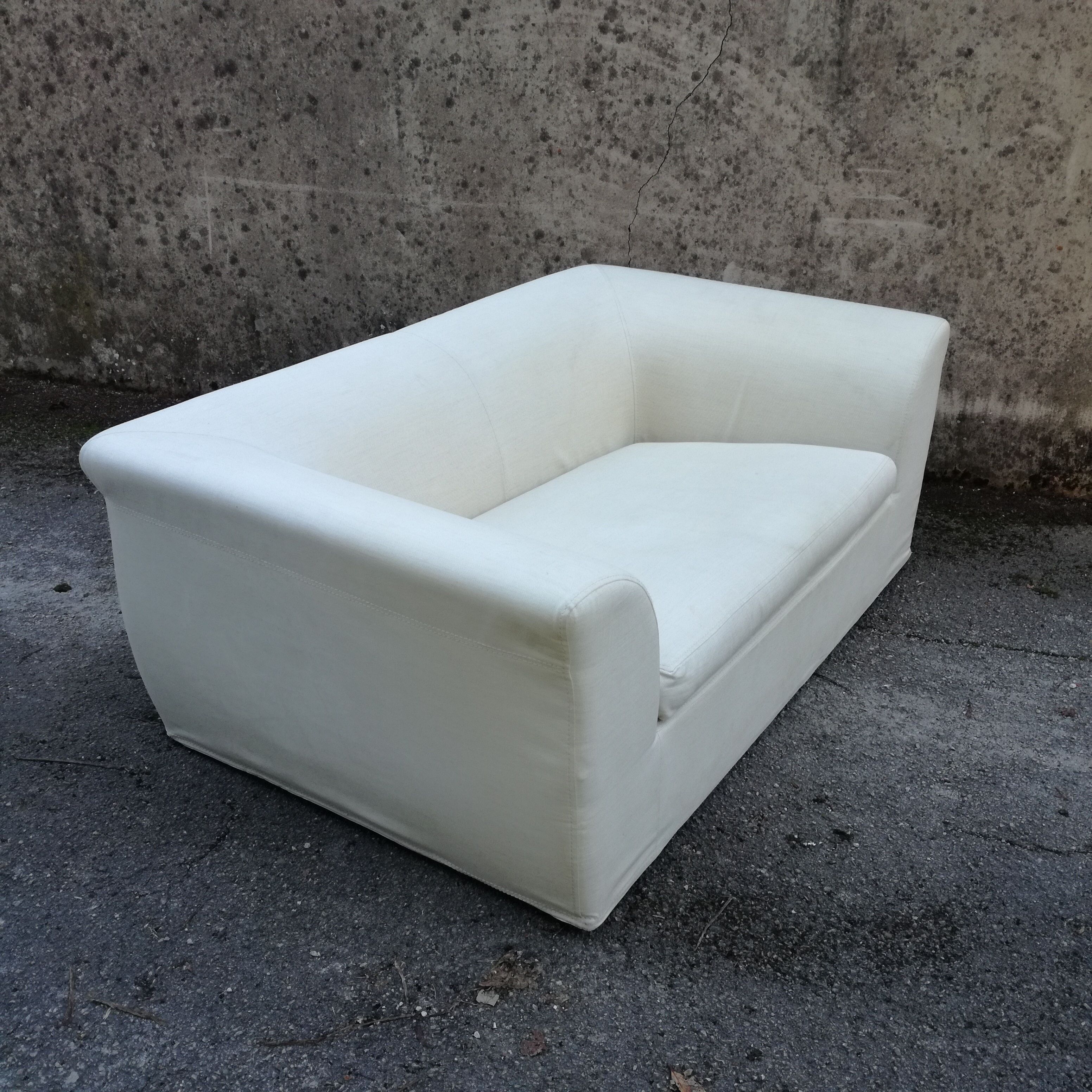 Ligne roset bench in fabric