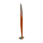 Orange lamp base chrome