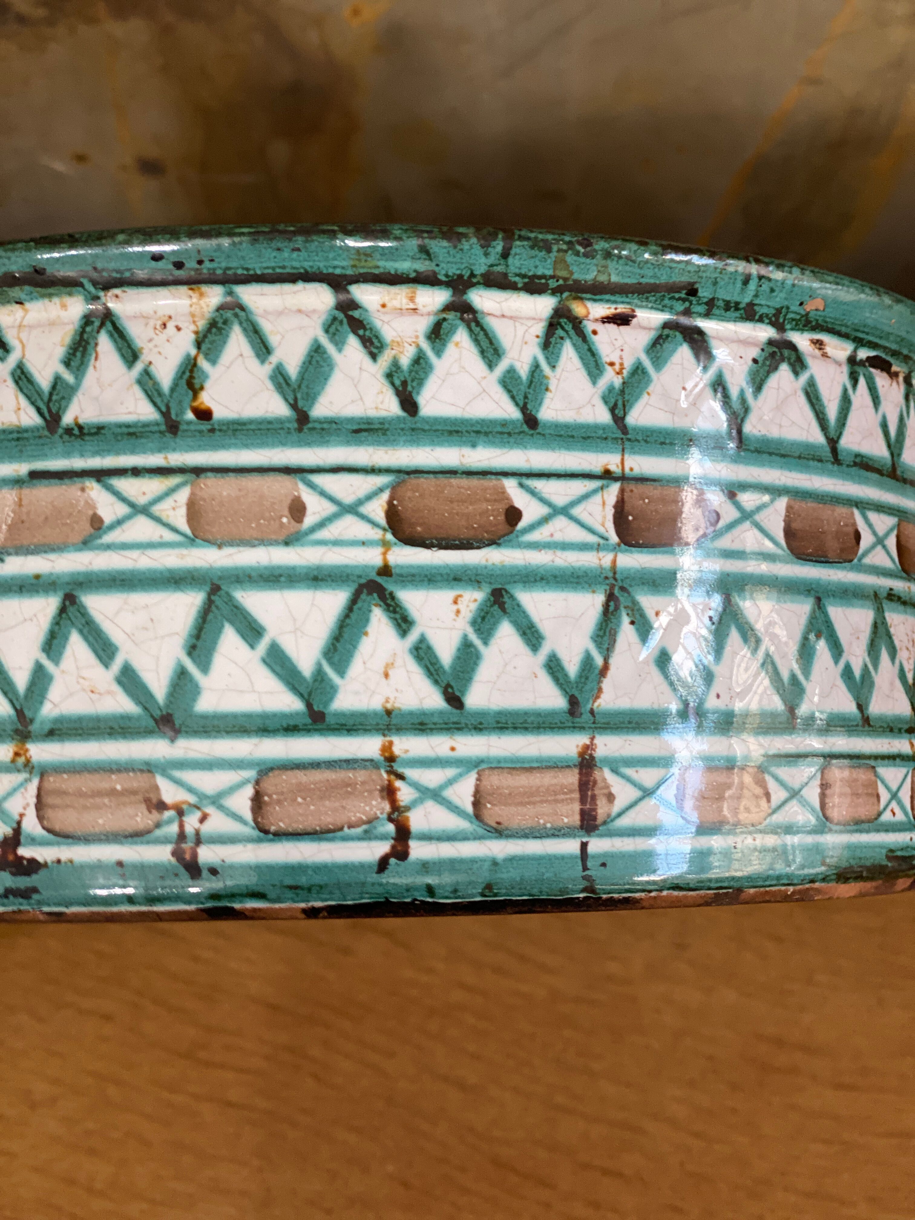 Ceramic salad bowl Robert Picault