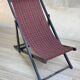 Vintage folding deck chair