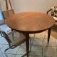 Vintage MDK extendable round table in teak, Scandinavian design from the 1960s.