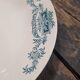 Lot de 8 assiettes en Terre de Fer Longchamp modèle Lutèce