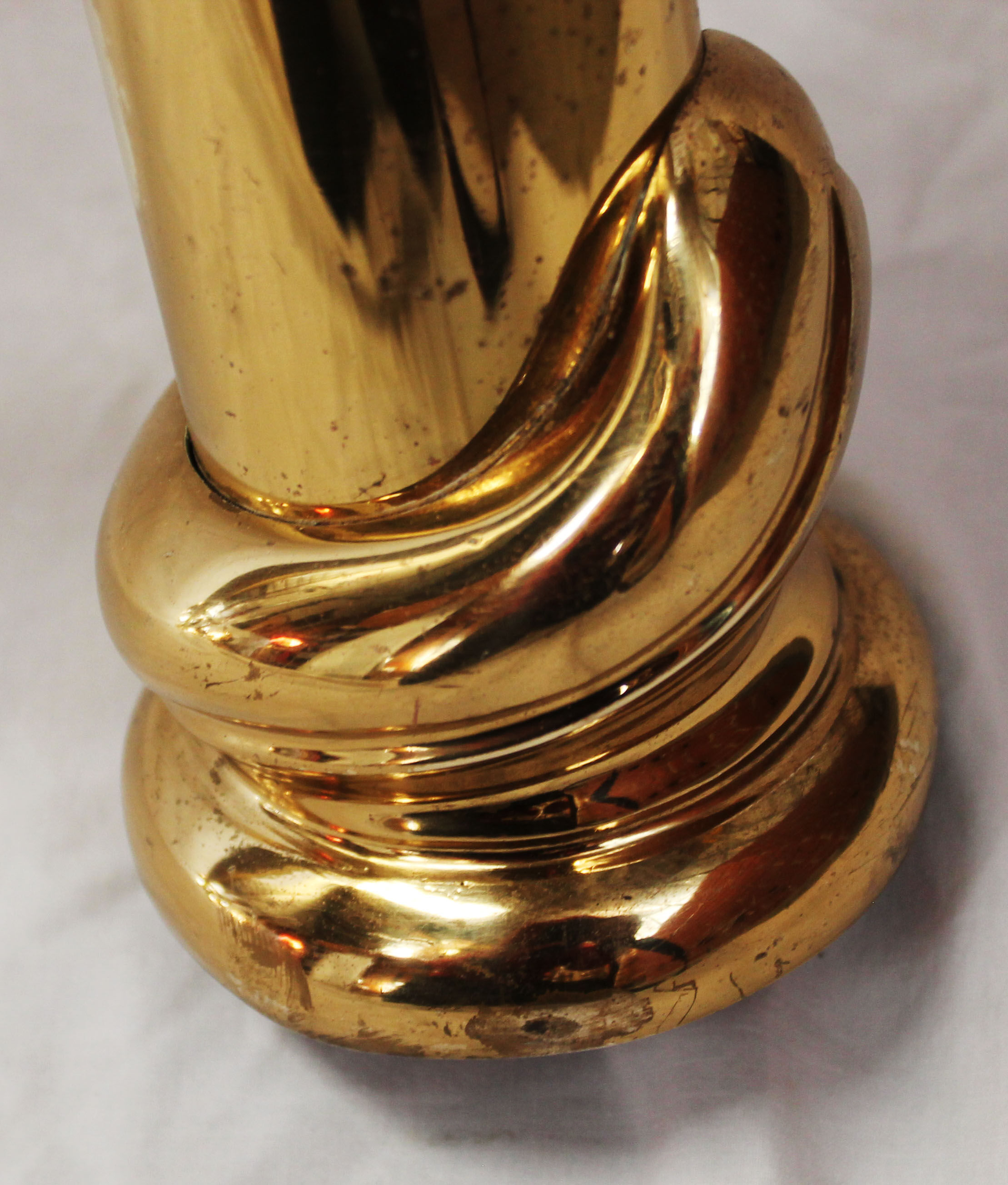 Brass headboard style "Lipparini"