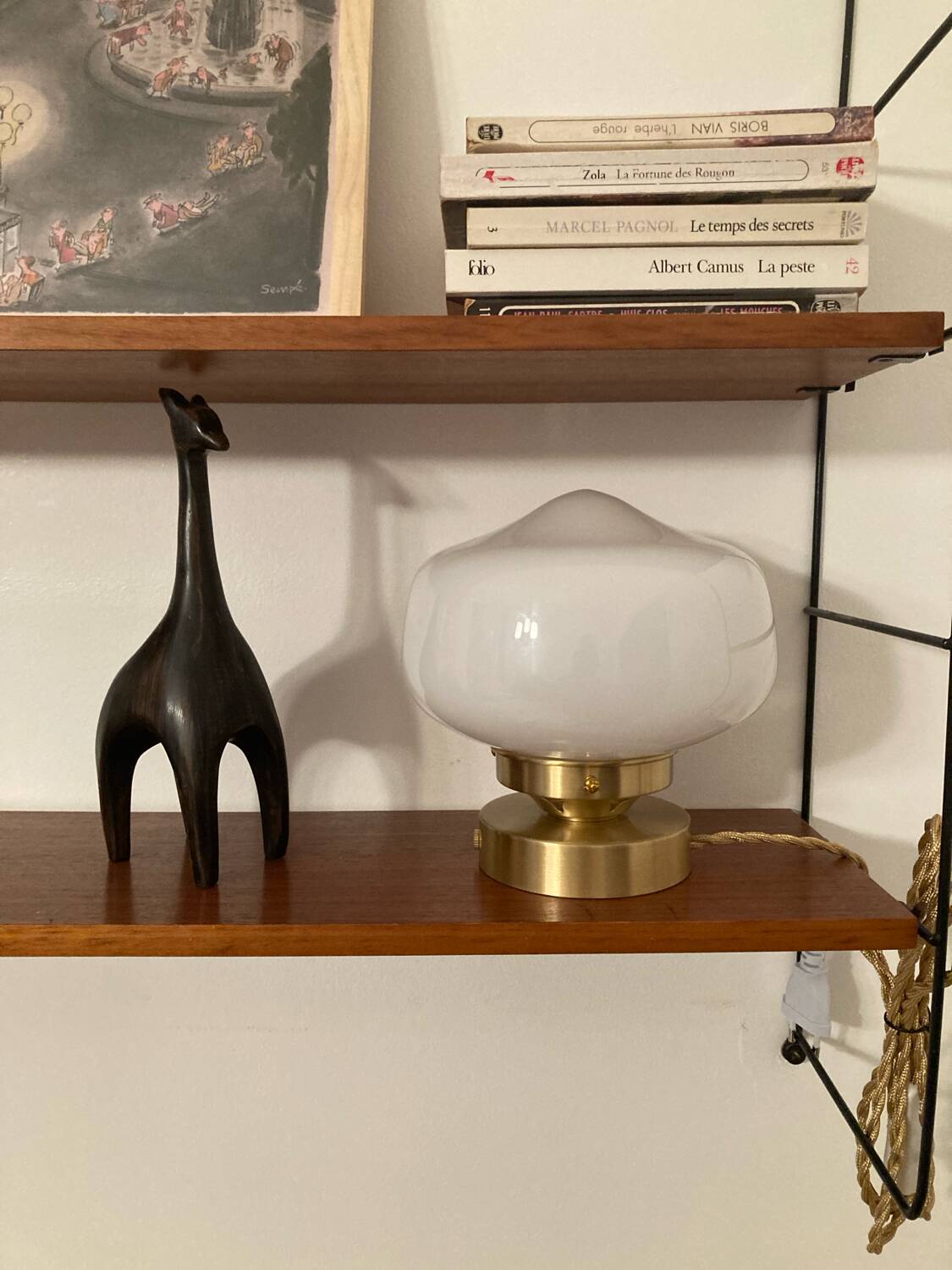 Lampe art déco